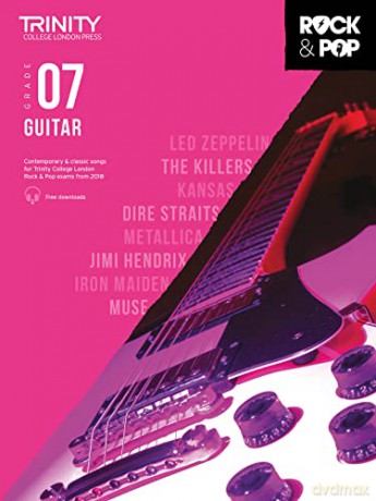 Trinity Rock Pop 2018 Guitar Grade 7 - Trinity College Lond [KSIĄŻKA]