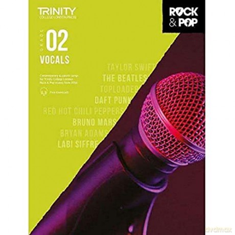 Trinity Rock Pop 2018 Vocals Grade 2 - Trinity College Lond [KSIĄŻKA]