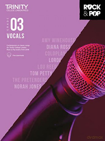 Trinity Rock Pop 2018 Vocals Grade 3 - Trinity College Lond [KSIĄŻKA]