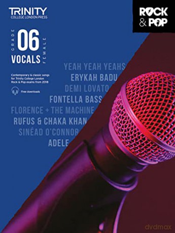 Trinity Rock Pop 2018 Vocals Grade 6 Fem - Trinity College Lond [KSIĄŻKA]