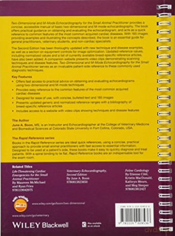 Two Dimensional Mmode Echocardiography - June A. Boon [KSIĄŻKA]
