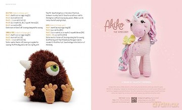 Unicorns Dragons &/Fantasy Amigurumi 3 - Amigurumi.Com (Ed) [KSIĄŻKA]