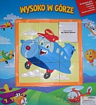 Wysoko w górze. Książeczka z układanką i puzzlami [KSIĄŻKA]