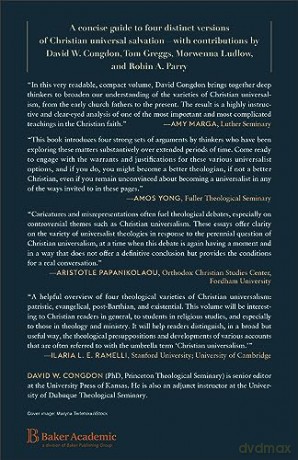 Varieties Of Christian Universalism - David W. E Congdon [KSIĄŻKA]