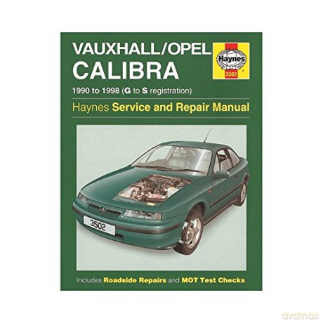 Vauxhall/Opel Calibra (90 - 98)G To S [KSIĄŻKA]