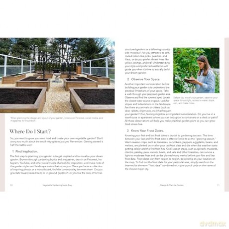 Vegetable Gardening Made Easy - Resh Gala [KSIĄŻKA]