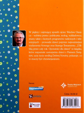 Z Biblią przez cały rok. Opowieści dla dzieci - Wacław Oszajca SJ [KSIĄŻKA]