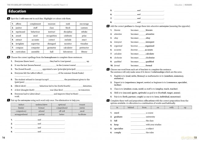Vocabulary Expander - Foxton Books [KSIĄŻKA]