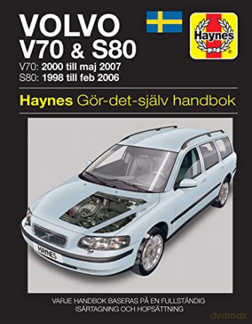 Volvo V70 S80 Swedish [KSIĄŻKA]