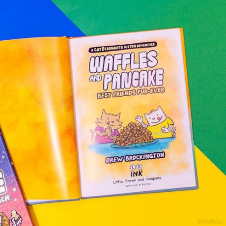 Waffles And Pancake Best Friends Fur-E - Drew Brockington [KSIĄŻKA]
