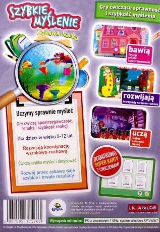 Zabawa i nauka: szybkie myślenie - nowa edycja [KSIĄŻKA]