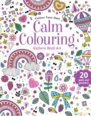 Wall Art Calm Colouring [KSIĄŻKA]