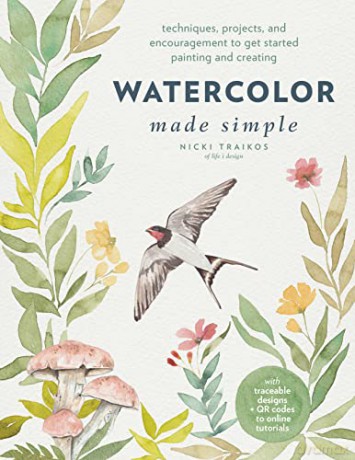 Watercolor Made Simple - Nicki Traikos [KSIĄŻKA]