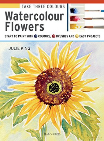 Watercolour Flowers - Julie King [KSIĄŻKA]