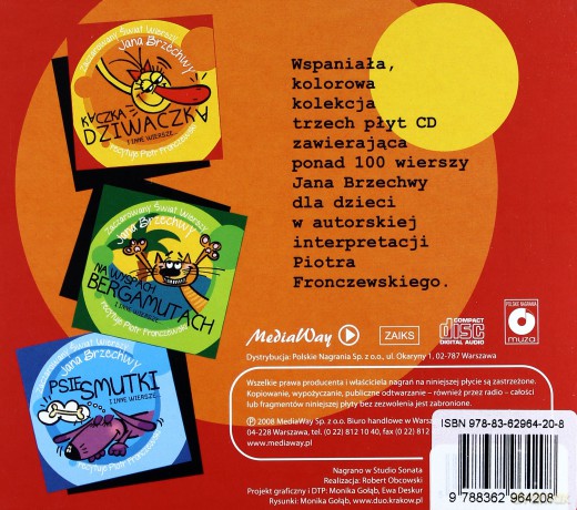 Zaczarowany Świat Wierszy Jana Brzechwy. Książka audio 3 CD - Jan Brzechwa [KSIĄŻKA]