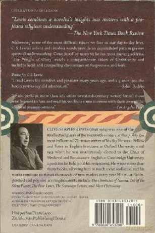 Weight Of Glory The - C. S. Lewis [KSIĄŻKA]