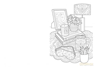 Wellbeing Colouring Book Sleep - Michael O Mara Books [KSIĄŻKA]