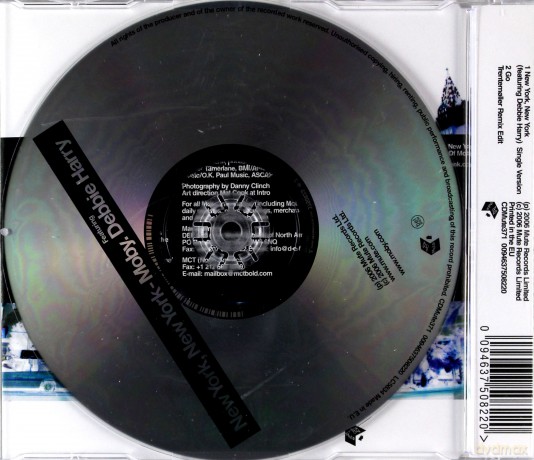 Moby: New York, New York (2 Tracks) [CD]