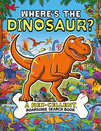 Wheres The Dinosaur - Helen Brown [KSIĄŻKA]