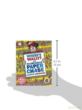 Wheres Wally Incredible Paper Chase Mini - Martin Handford [KSIĄŻKA]