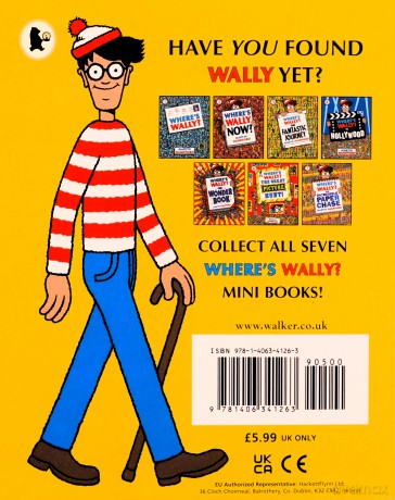 Wheres Wally Incredible Paper Chase Mini - Martin Handford [KSIĄŻKA]
