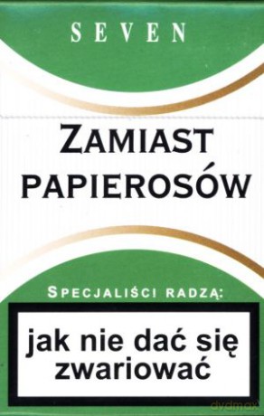 Zamiast papierosów [KSIĄŻKA]