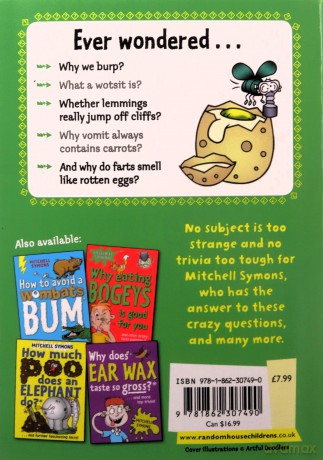 Why Do Farts Smell Like Rotten Eggs - Mitchell Symons [KSIĄŻKA]