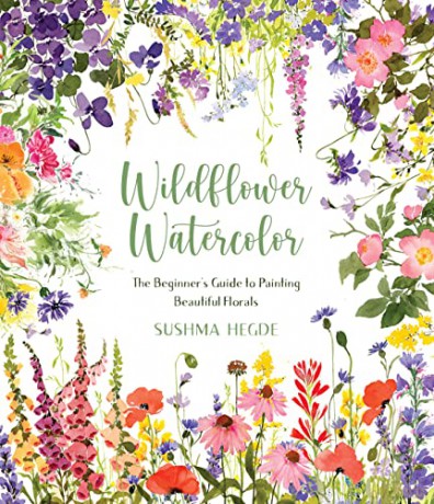 Wildflower Watercolor - Sushma Hegde [KSIĄŻKA]