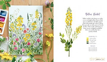 Wildflower Watercolor - Sushma Hegde [KSIĄŻKA]