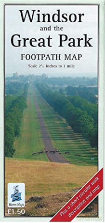 Windsor Great Park Footpath Map [KSIĄŻKA]