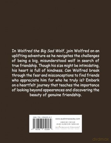 Wolfred The Big Sad Wolf - Melanie Bell [KSIĄŻKA]
