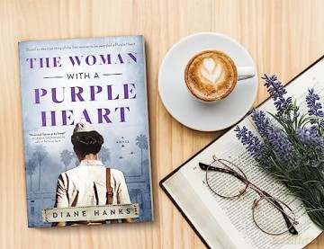 Woman With A Purple Heart - Diane Hanks [KSIĄŻKA]