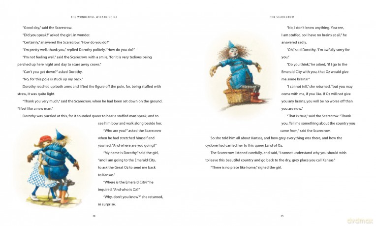 Wonderful Wizard Of Oz - L Frank Baum [KSIĄŻKA]