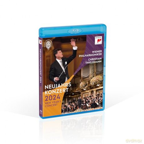Christian Thielemann & Wiener: Neujahrskonzert 2024 / New Year's Concert 2024 [Blu-Ray]
