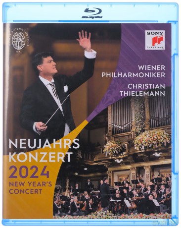Christian Thielemann & Wiener: Neujahrskonzert 2024 / New Year's Concert 2024 [Blu-Ray]