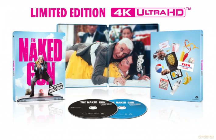 The Naked Gun: From the Files of Police Squad! (Naga broń) (steelbook) [Blu-Ray 4K]+[Blu-Ray]