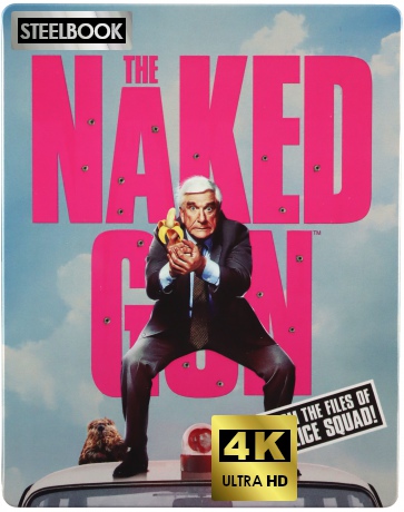The Naked Gun: From the Files of Police Squad! (Naga broń) (steelbook) [Blu-Ray 4K]+[Blu-Ray]