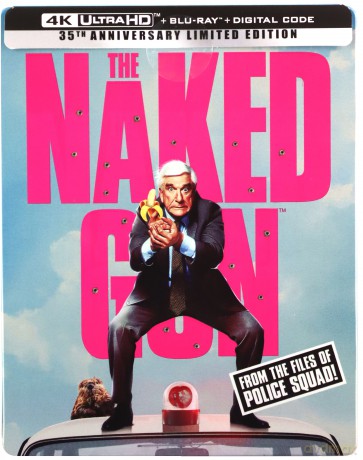The Naked Gun: From the Files of Police Squad! (Naga broń) (steelbook) [Blu-Ray 4K]+[Blu-Ray]