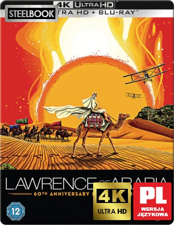 Lawrence z Arabii (steelbook) [Blu-Ray 4K]+[Blu-Ray]
