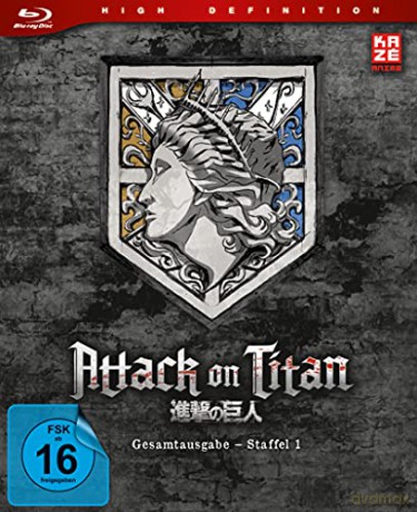 Attack on Titan Season 1 (Atak Tytanów) [4xBlu-Ray]