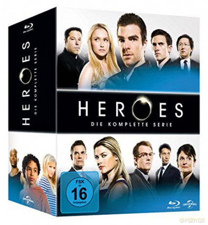 Heroes: The Complete Collection (Herosi) [17xBlu-Ray]