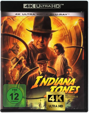 Indiana Jones and the Dial of Destiny (Indiana Jones i artefakt przeznaczenia) [Blu-Ray 4K]+[Blu-Ray]