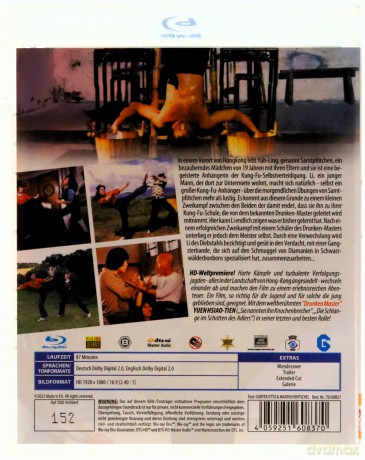 Kung Fu Master Named Drunk Cat (Mistrz zwany pijanym kotem) [Blu-Ray]