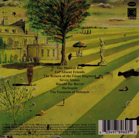 Genesis: Nursery Cryme [CD]