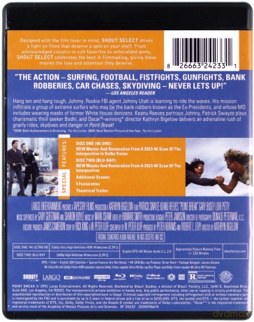 Point Break (Na fali) [Blu-Ray 4K]+[Blu-Ray]