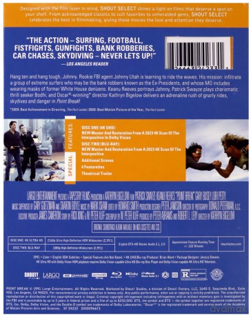 Point Break (Na fali) [Blu-Ray 4K]+[Blu-Ray]