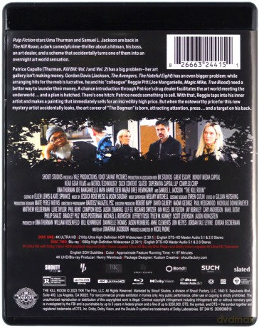The Kill Room [Blu-Ray 4K]+[Blu-Ray]