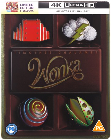 Wonka (steelbook) [Blu-Ray 4K]