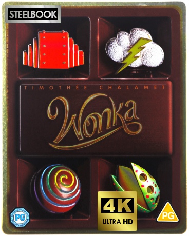 Wonka (steelbook) [Blu-Ray 4K]
