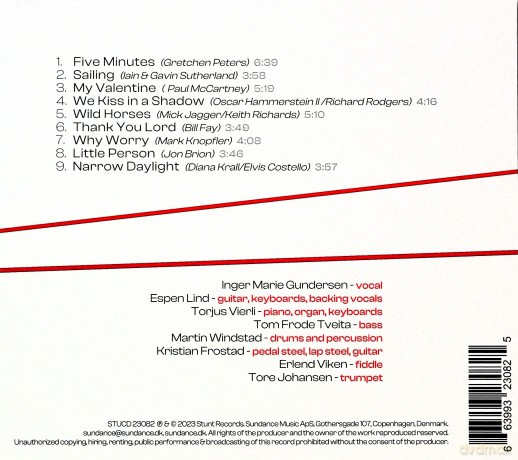 Inger Marie: Five Minutes [CD]